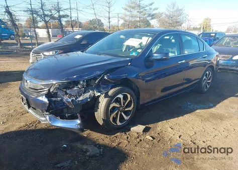 2016 Honda Accord Ex-L из США, поврежденный, VIN 1HGCR2F84GA002156